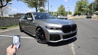 2022 BMW 740i Start Up Exhaust Test Drive and Review [upl. by Merce]