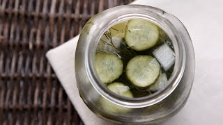 OVERNIGHT HOMEMADE PICKLES RECIPE [upl. by Velasco]