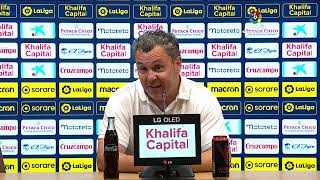 Rueda de prensa Cádiz CF vs Villarreal CF [upl. by Yukio]