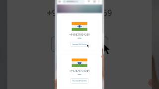 indian Temp Number unlimited Free otp for sms [upl. by Oos]