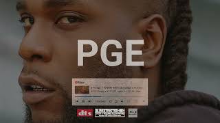 TAG Burna boy x wizkid x Afro type beat  PGE prod by notag  100 BPM Amin [upl. by Yrdnal405]