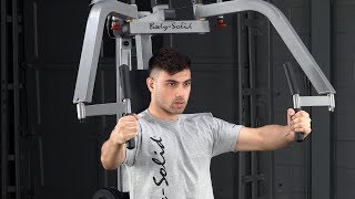 BodySolid PlatedLoaded Pec Machine GPM65 BodySolidcom [upl. by Anotyad]