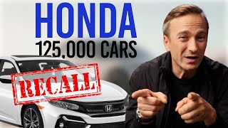 Honda Recall 2023 What You Need to Know [upl. by Elconin]