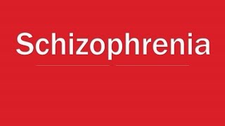 Psychiatry Lecture Schizophrenia [upl. by Orgell]