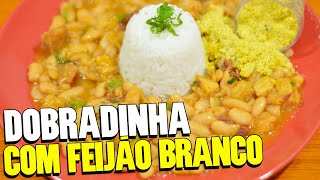 DOBRADINHA COM FEIJÃO BRANCO IGUAL DE RESTAURANTE  Dobradinha simples [upl. by Jena]