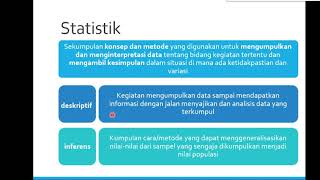 Konsep Dasar Biostatistik [upl. by Nonregla]