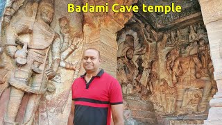 Badami cave Temple ಬಾದಾಮಿ ಗುಹಾಂತರ ದೇವಾಲಯಗಳು Bagalkot Tourism Chalukya Dynasty temple of Karnataka [upl. by Eiramit]