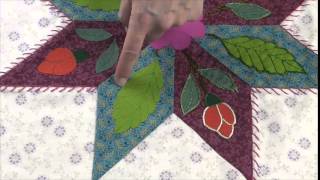 Quilt Mystère Quiltmania 2015  quotCOLMARquot de La Fée Pirouette  Bloc 1 vidéo 48 [upl. by Emlynne]