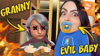 HUNTING GRANNY APHMAU Granny Simulator [upl. by Lalo131]