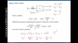 Control Systems Lecture 21 State space models [upl. by Aytida892]