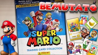 Panini Super Mario Trading Cards Starter  Bemutató [upl. by Suoivatco]