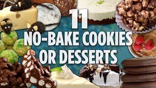 11 Easy No Bake Cookies amp Desserts  Dessert Recipes  Allrecipescom [upl. by Sitnik686]