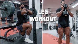 THE PERFECT LEG WORKOUT TO BUILD BIG STRONG LEGS  My Top Tips [upl. by Anneyehc518]