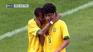 15 year old NEYMAR was INSANE 🔥 [upl. by Eydnarb]