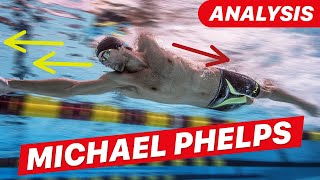 Michael Phelps Freestyle Stroke Analysis [upl. by Bergstrom]