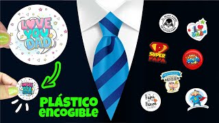 IMPRIME en PLASTICO encogible ACCESORIOS PINS y LLAVEROS ❤️ CREA ACCESORIOS ⭐ Así o más fácil [upl. by Favin667]