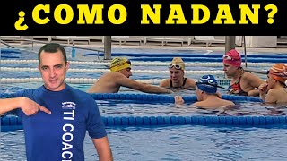 1 Como nadan mis alumnos  Natación Eficiente [upl. by Belak]