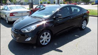 SOLD 2013 Hyundai Elantra Limited Walkaround Start up Tour and Overview [upl. by Driskill707]