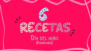 6 Recetas para niños ¡FÁCILES Y DELICIOSAS  Cocina Fácil [upl. by Ayrad854]