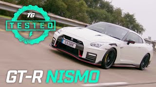 Nissan GTR Nismo Review 060mph 14 Mile Ride Handling amp Performance Test  Top Gear Tested [upl. by Siravaj617]