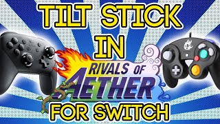 Getting Tilt Stick in Rivals of Aether QUICK TUTORIAL Nintendo Switch PC [upl. by Elaen]