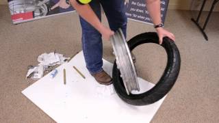 How To Change A Motorcycle Tire [upl. by Millie]