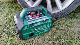 Parkside 20V Cordless Air Compressor and Air Pump PKA 20Li A1 [upl. by Luemas]