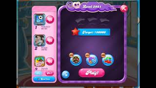 Candy Crush Level 2981 Talkthrough 26 Moves Lollihammer [upl. by Hines]