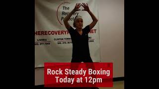 Rock Steady Boxing Today at 12pm [upl. by Severin]