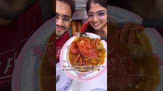 Honeymoon Day 6 Eating the Best Singapore Chilli Crabs 🔥 [upl. by Adora]