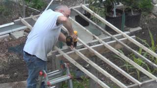 How to make a Trellis for Hardy Kiwi [upl. by Aiciled]