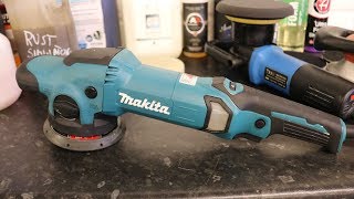 Makita PO6000C Polisher Review  Free Spin and Forced Rotation in One [upl. by Flor189]