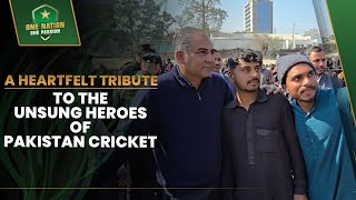 A heartfelt tribute to the unsung heroes of Pakistan cricket 👏🏏 [upl. by Bora]