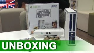 Kinect STAR WARS  Xbox 360 Limited Edition UNBOXING 2012  HD [upl. by Cathrine]