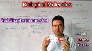 Complete 2nd Chapter in one shot  Biological Molecules  Biology Class 11  Dr Mushtaq [upl. by Roleat]