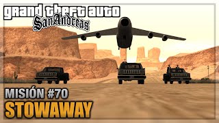 GTA San andreas  Misión 70  Stowaway Español  1080p 60fps [upl. by Harolda]