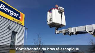 Tutoriel Berger Location  Nacelle 16m50 [upl. by Leena392]