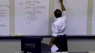 Chapter 0406 Lesson Naive Gaussian Elimination Round Off Error Issues Example Part 3 of 3 [upl. by Rialc568]