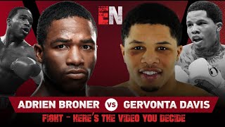 Adrien Broner vs Gervonta Tank Davis Fight  Here’s The Video You Decide  EsNews Boxing [upl. by Beverlie244]