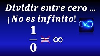 La división entre cero ¡NO ES INFINITO ¿Por qué no se puede dividir por cero [upl. by Genvieve]