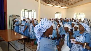 EKALAKALA CATHOLIC WOMEN ASSOCIATION SINGING SOMO WETU DURING THEIR COMMISSIONING [upl. by Catlin274]