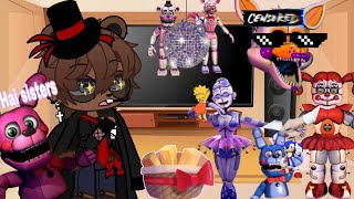 Fnaf 1 react to Sister Location  12  SL Memes [upl. by Jeana498]