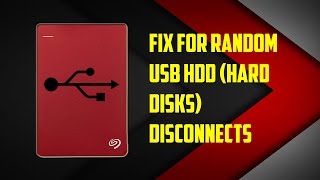 external hard keeps disk disconnects fix [upl. by Osmen]