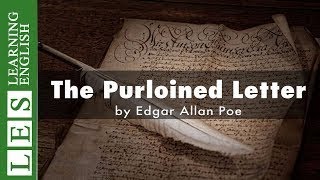 Learn English Through Story Subtitles The Purloined Letter by Edgar Allan Poe [upl. by Airetnuhs573]