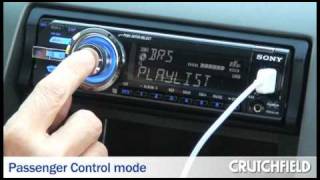 Sony CDXGT640UI Car CD Receiver  Crutchfield Video [upl. by Aketal]