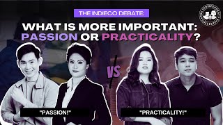 The IndieCo Debate 9  What is More Important Passion or Practicality  Video Recap [upl. by Benton]