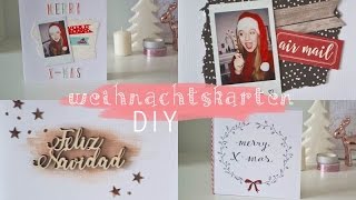 41 Weihnachtskarten selber basteln DIY [upl. by Lorna]