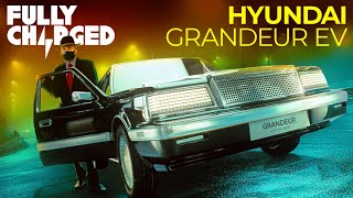 Hyundai Grandeur EV The perfect car for ecofriendly gangsters… [upl. by Arliene403]