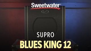 Supro Blues King 12 Tube Combo Amplifier Demo [upl. by Annas668]