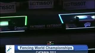 Fencing World Championships 2011  Catania Italy  day6 [upl. by Urian672]